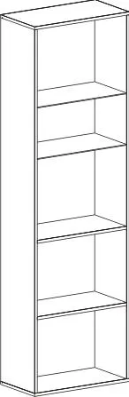 Шкаф-витрина 1960 "Кёльн" гостиная