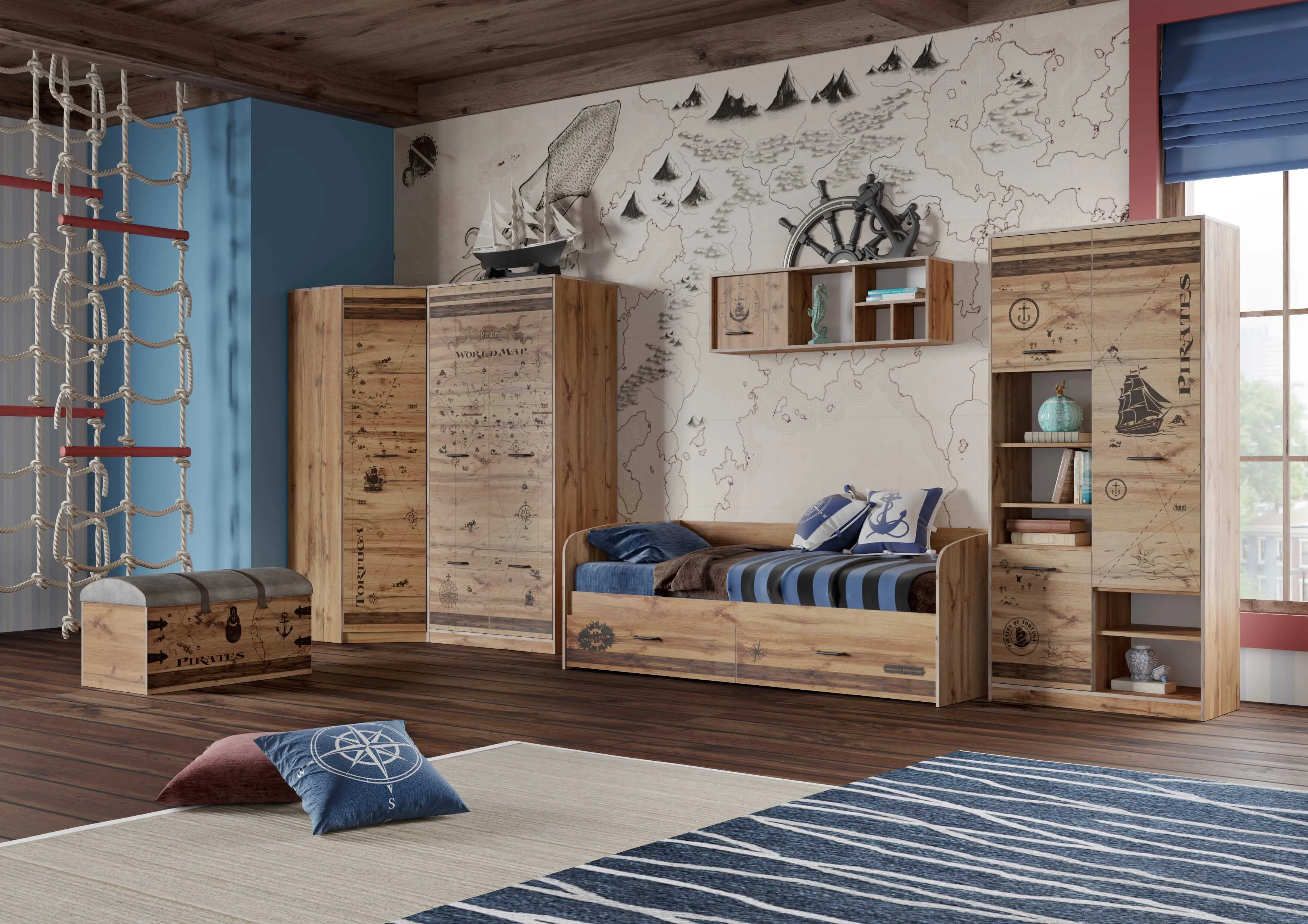 Мебель для детской для съемной квартиры Мебель для детской для съемной квартиры