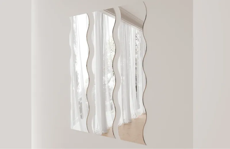 Зеркало Z-07 настенное Волна производства «Мебельград» Зеркало Z-07 настенное Волна производства «Мебельград»