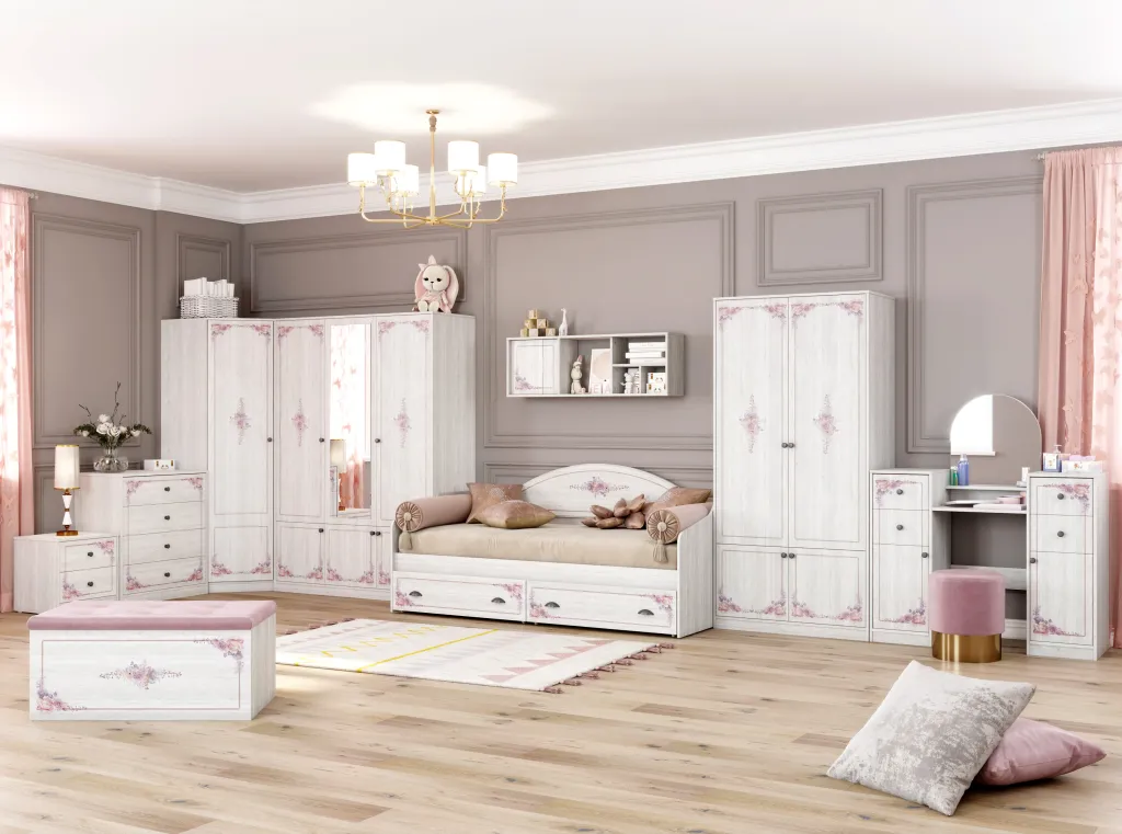 Туалетный столик «Эльза» производства «Мебельград» Туалетный столик «Эльза» производства «Мебельград»