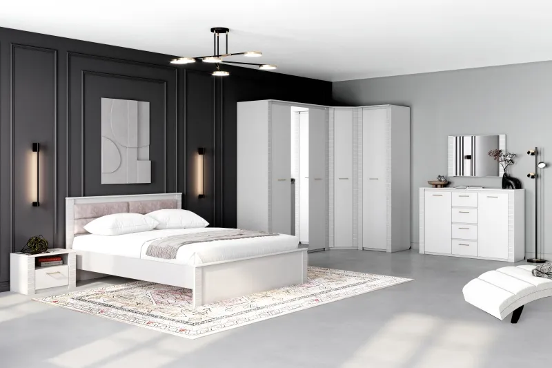 Кровать 1400 "Элана" спальня Персидский жемчуг