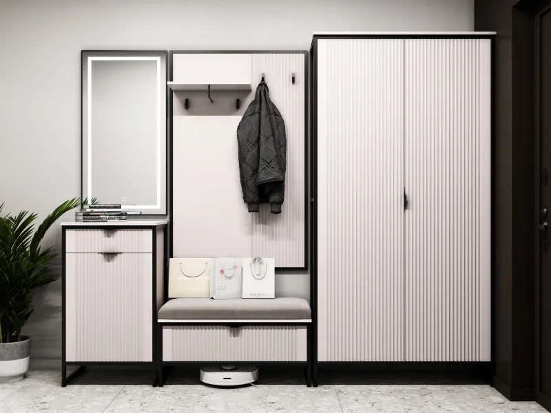 Тумба 1 ящ "Нора" прихожая Персидский жемчуг