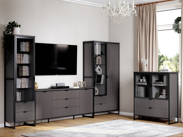 Тумба 2 дв 2 ящ "Нора" гостиная